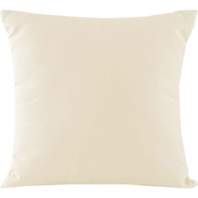 Almofada Decorativa Namoratta Hipercal Peletizado 180 Fios Com Refil 100% Poliéster - Marfim