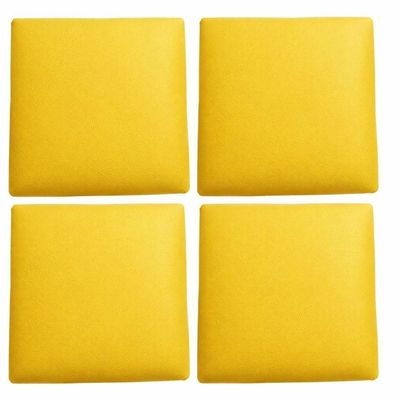 Assento Para Banco- Banqueta 30 Cm 4 Unidades amarelo