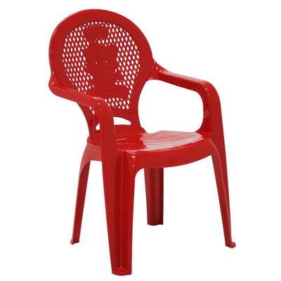 Cadeira Infantil Tramontina Catty Estampada em Polipropileno Vermelho