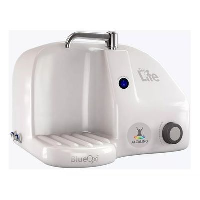 Purificador De Água Top Life Blueoxi 2 Em 1 Agua Natural Alcalina Com Ozonio Com Ph9,5 COR:BRANCO;VOLTAGEM:110V