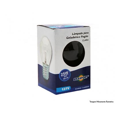 Lampada Geladeira/Fogao Clara 40Wx127V E27 8715