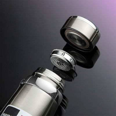 Garrafinha Térmica Aço Inox 800ml  Cor:Prateado