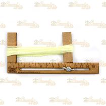 Régua Para Cabelo De Boneca Mdf 15 Cm