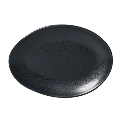 Jogo De Pratos Oval 18 Peças Orgânico Vanilla Porto Brasil