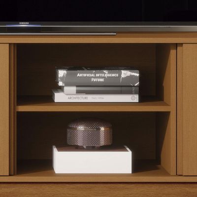 Rack Para Tv Jb Acai 1.8 Nature - Moveis Jb