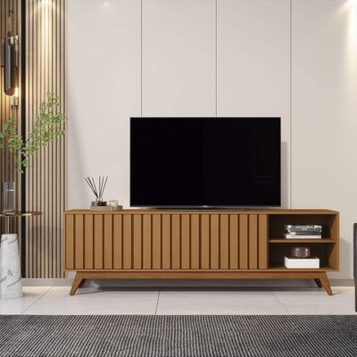 Rack Para Tv Jb Acai 1.8 Nature - Moveis Jb