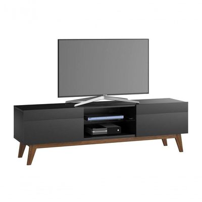 Rack Classic 2g 1.8 Preto - Imcal Móveis