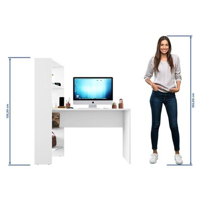 Mesa Office Nt 2105 - Branco - Notável