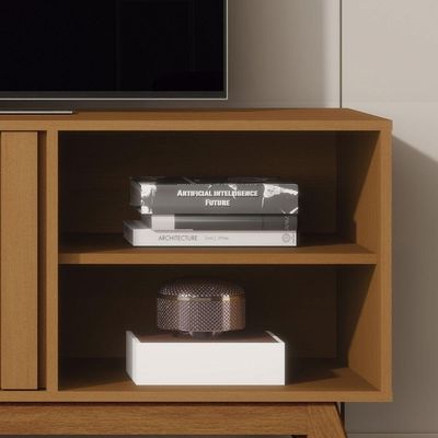 Rack Para Tv Jb Acai 1.4 Off Nature - Moveis Jb