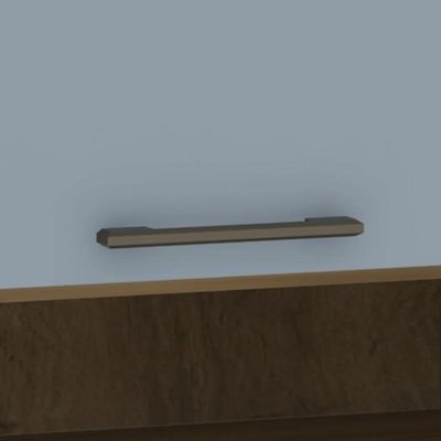 Armário Aéreo Ponte Modulado 97cm Delphi Avelã/grey L01 - Mpozenato