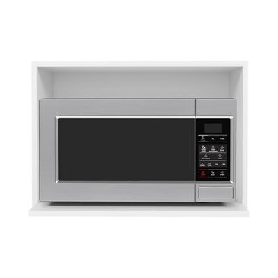 Suporte Microondas E Forno Elétrico Aéreo 60cm Itália Branco - Lumil