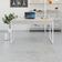 Mesa Office 135x60x75cm C-02 Gavetas Kuadra Snow - Est.branca