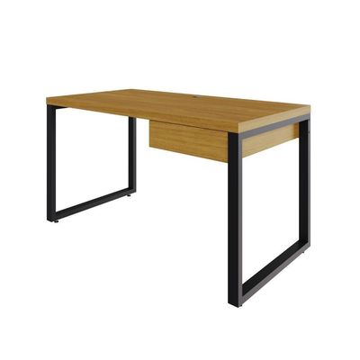 Mesa Operacional C-01gav. 135x70x75cm Yon - Acácia Mel-est.preta Acácia Mel-est.preta