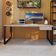 Mesa Presidente C-01 Gav. 190x70x75cm Yon - Off White-est.preta Off White-est.preta