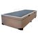 Cama Box Baú Solteiro Sintético Mega Cama Bege 88x188x45cm