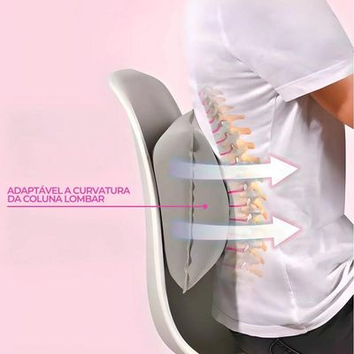 Travesseiro Almofada De Viagem Inflável E Portátil -travesseiro Inflável Ergonômico Para Alívio E Praticidade (rosa)