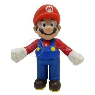 Boneco Action Figure Mario Colecion. 23Cm - Super Mario