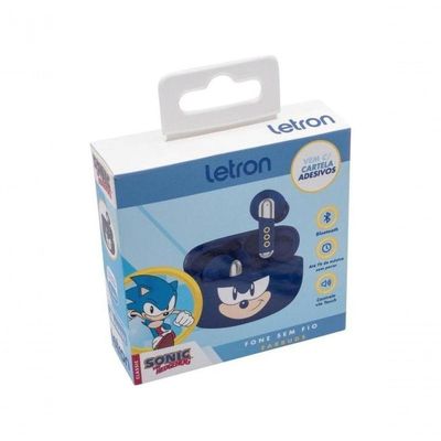 Fone De Ouvido Bluetooth Letron Sonic Azul