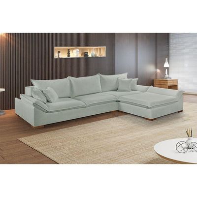 Sofá Martins M-201 Boucle Canto Invertido Estofados Martins Boucle Verde