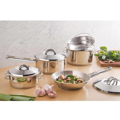 Frigideira Tramontina Allegra Em Aço Inox Com Fundo Triplo 24 Cm 2,1 L 62666241