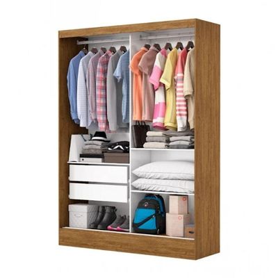 Guarda Roupa Com Espelho E 2 Portas Sapphire -grand Line