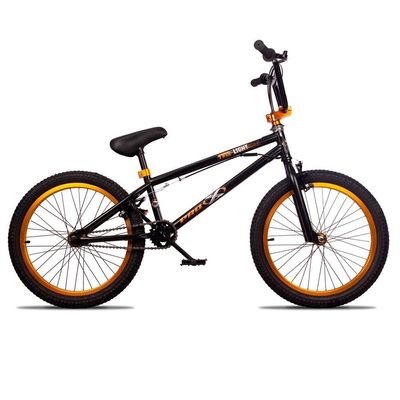Bicicleta Aro 20 Bmx U-brake Rotor K7 Cog 9 Freedom P03 Preto E Dourado - D'rossi