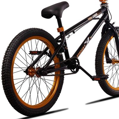 Bicicleta Aro 20 Bmx U-brake Rotor K7 Cog 9 Freedom P03 Preto E Dourado - D'rossi