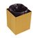 LIXEIRA TRAMONTINA LUZ EM AÇO INOX ACETINADO GOLD 4,5L 94540/061