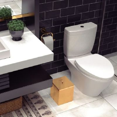 LIXEIRA TRAMONTINA LUZ EM AÇO INOX ACETINADO GOLD 4,5L 94540/061