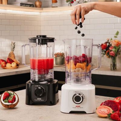 Liquidificador Arno Power Max LN51 700W 3,1L 4 Lâminas Powelix Branco 220V