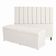 Kit De Quarto Roma Cabeceira De Cama Box E Calçadeira Baú Casal King 195 Cm Suede Off White Do Lar Móveis E Decoração