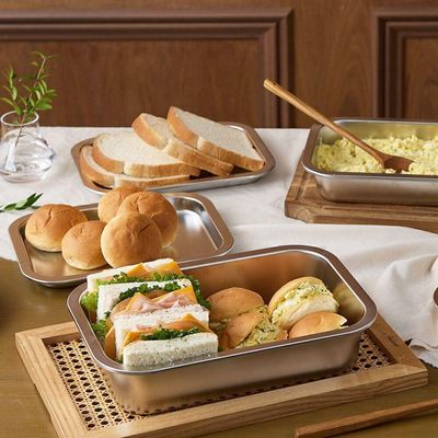 Vat - Assadeira Cuba Gastronômica Em Aço Inoxidável - Grande 3,20 L - Neoflam Prata Sem Voltagem