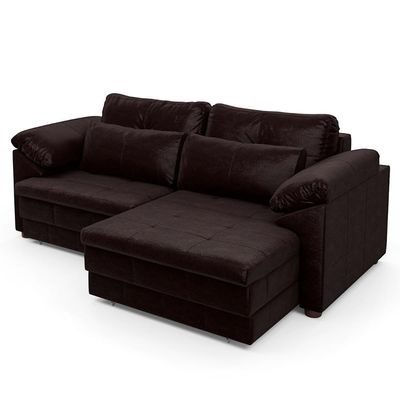 Sofá Retrátil 3 Lugares Para Sala 250cm Dijon Couro Bordô S07 - Mpozenato