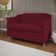 Sofá Namoradeira 2 Lugares Tilla Sala De Espera – Balaqui Decor Cor:marsala