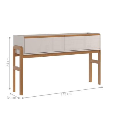 Aparador Buffet Franca Off White-jequitiba