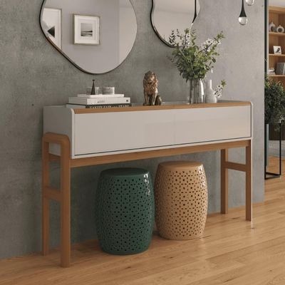Aparador Buffet Franca Off White-jequitiba