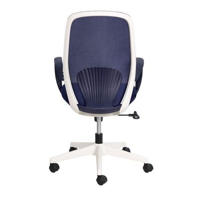 Cadeira De Escritório Oceano Diretor Tela Mesh Azul Marinho