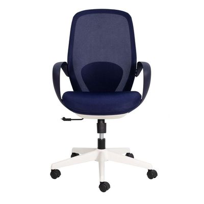 Cadeira De Escritório Oceano Diretor Tela Mesh Azul Marinho