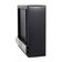 Caixa De Correio Grade Vertical Preto Fosco Tarja Inox Top Moderna
