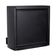 Caixa De Correio Grade Vertical Preto Fosco Tarja Inox Top Moderna