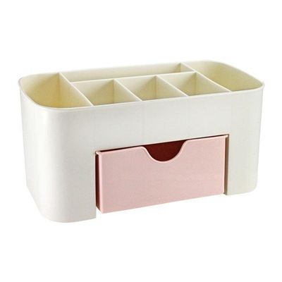 Organizador De Mesa Multifuncional Lifestyle Jacki Design Rosa