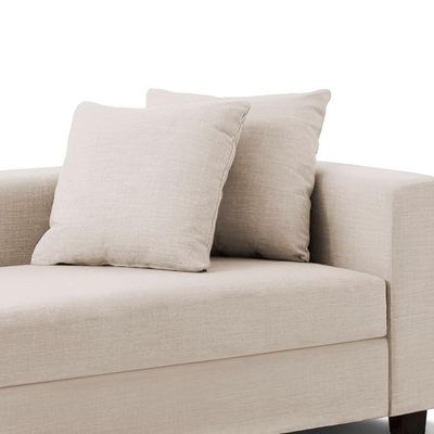 Recamier Divã Aspen 1,60m Corino Bege - Inova Decorações