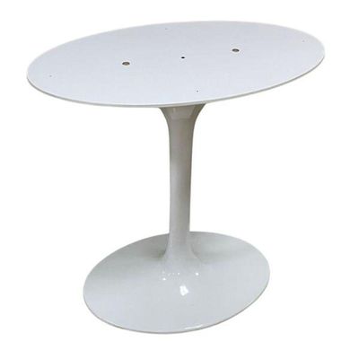 Base De Mesa De Jantar Saarinen Oval Para Tampo De 137x90 Cm Branca