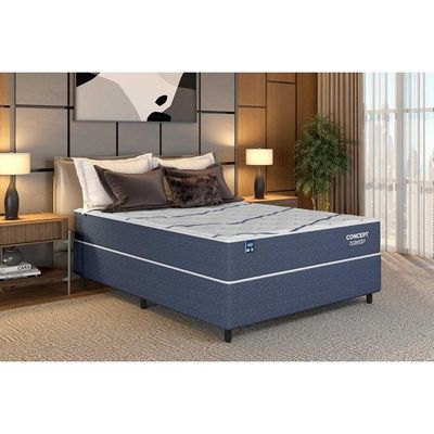 Colchão Casal Molas Ensacadas Masterpocket Concept Blue (138x188x25) - Plumatex