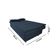 Sofá Cama 3 Lugares 197cm Soho Suede Azul Herrero Decor Azul