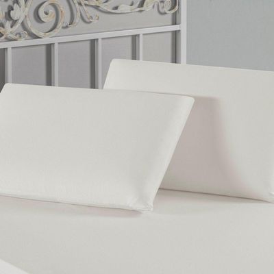 Kit Fronhas Nobre 2 Peças 50cm X 70cm Malha 100% Algodão - Palha