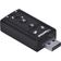 Adaptador Placa De Som Usb 7.1 Canais Virtual