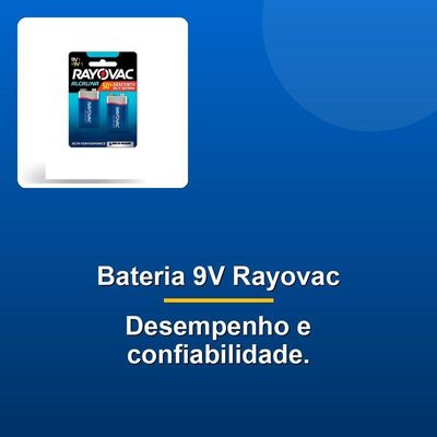 Bateria Alcalina 9v 2