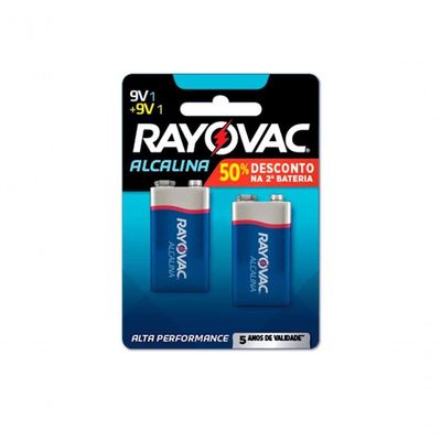 Bateria Alcalina 9v 2