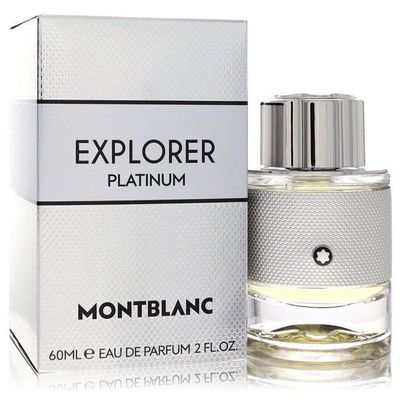 Perfume Masculino Montblanc Explorer Platinum Mont Blanc Eau De Parfum 60 Ml